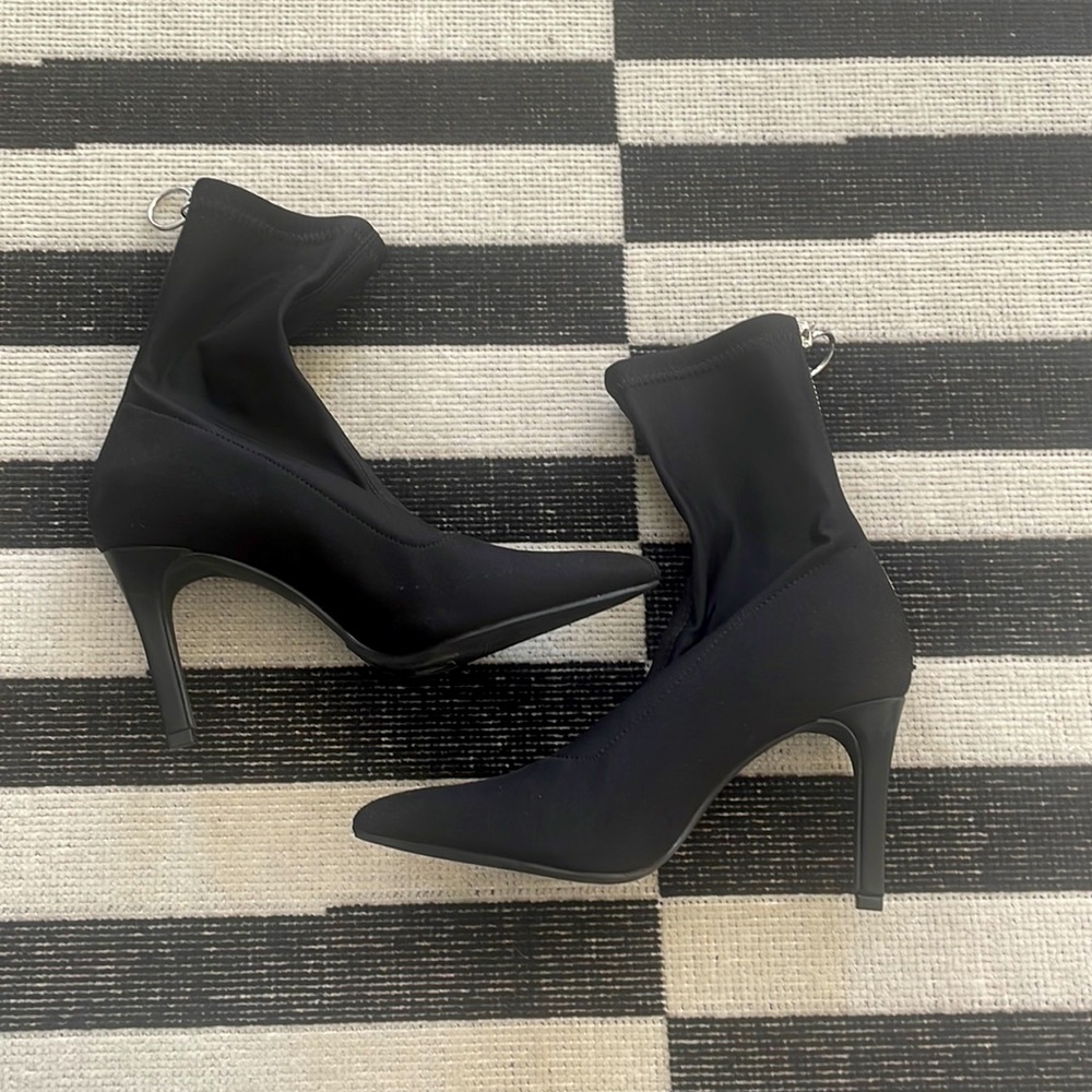 Black booties